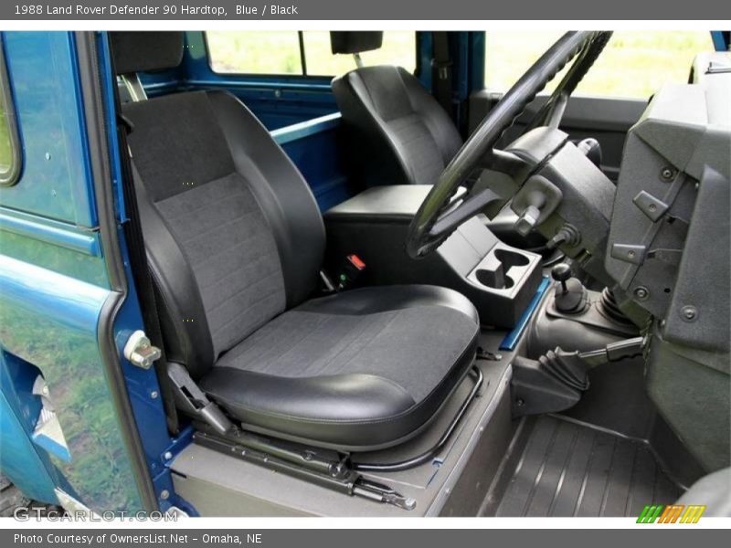  1988 Defender 90 Hardtop Black Interior