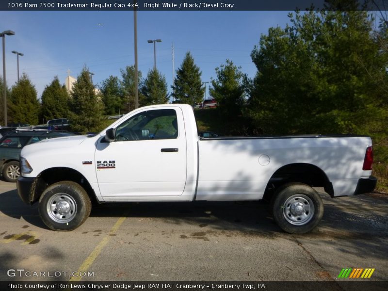  2016 2500 Tradesman Regular Cab 4x4 Bright White
