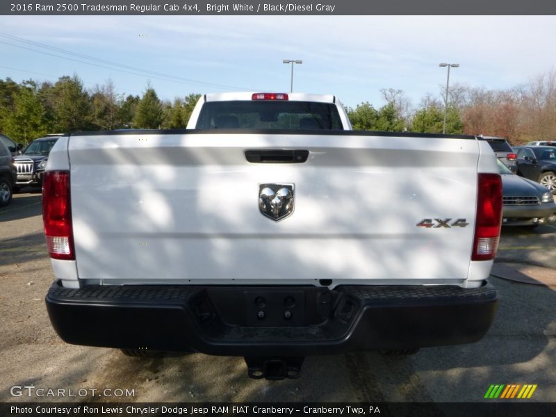 Bright White / Black/Diesel Gray 2016 Ram 2500 Tradesman Regular Cab 4x4