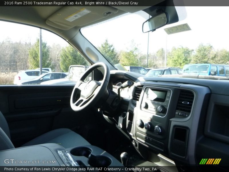 Bright White / Black/Diesel Gray 2016 Ram 2500 Tradesman Regular Cab 4x4