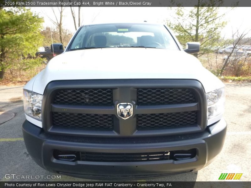 Bright White / Black/Diesel Gray 2016 Ram 2500 Tradesman Regular Cab 4x4