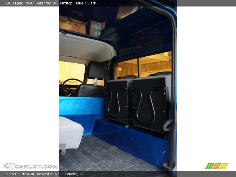 Rear Seat of 1988 Defender 90 Hardtop
