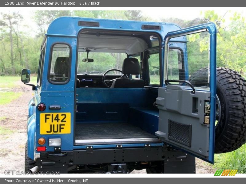 Blue / Black 1988 Land Rover Defender 90 Hardtop