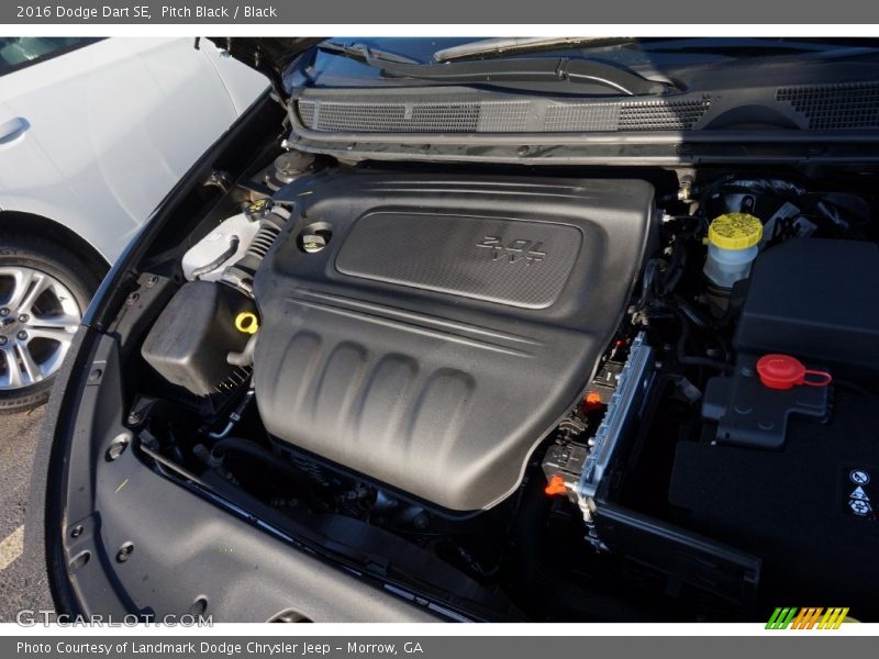 Pitch Black / Black 2016 Dodge Dart SE