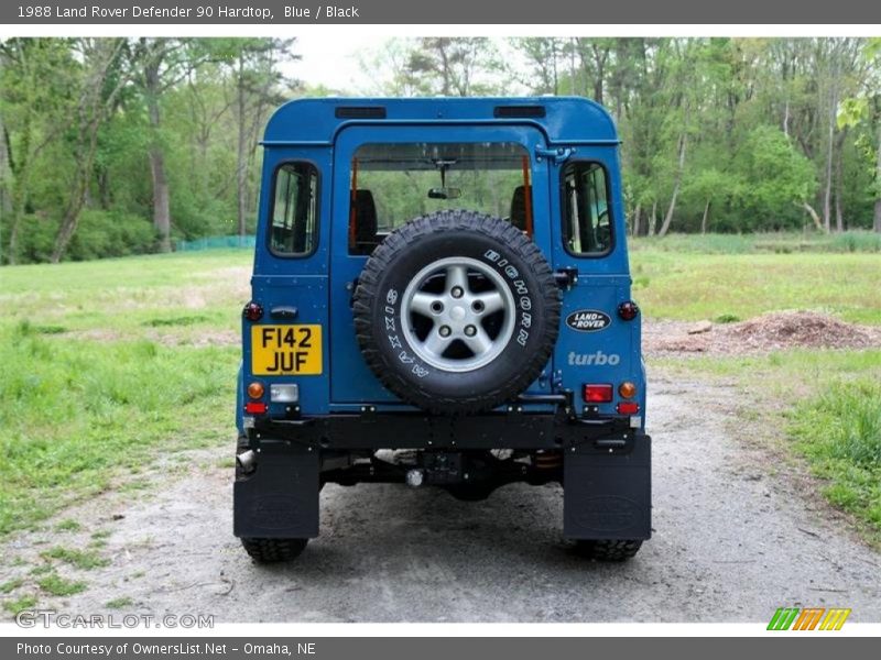 Blue / Black 1988 Land Rover Defender 90 Hardtop