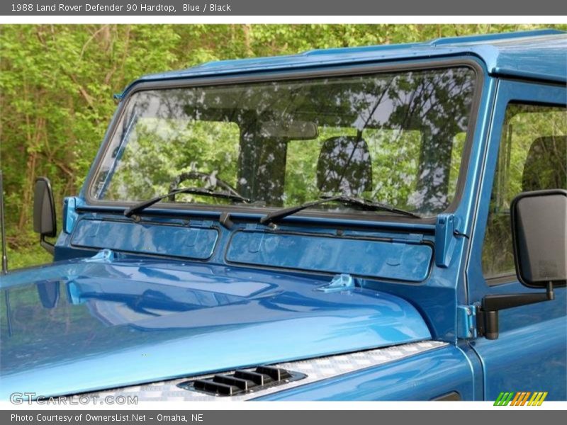 Blue / Black 1988 Land Rover Defender 90 Hardtop