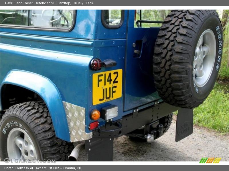 Blue / Black 1988 Land Rover Defender 90 Hardtop