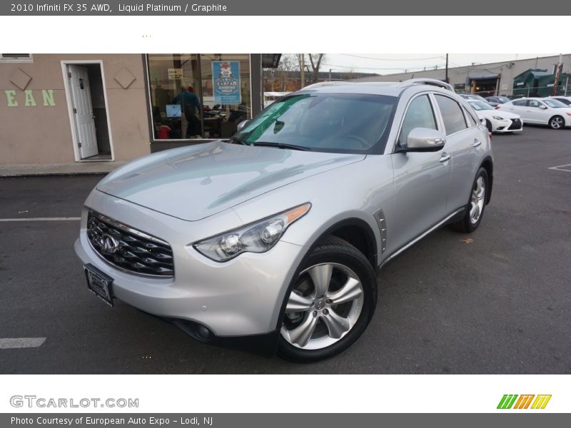 Liquid Platinum / Graphite 2010 Infiniti FX 35 AWD