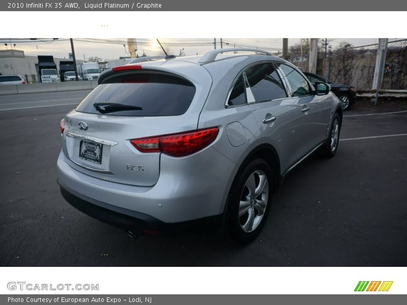 Liquid Platinum / Graphite 2010 Infiniti FX 35 AWD