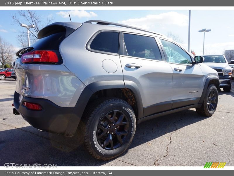 Billet Silver Metallic / Black 2016 Jeep Cherokee Trailhawk 4x4