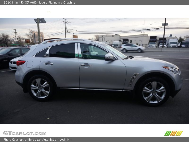 Liquid Platinum / Graphite 2010 Infiniti FX 35 AWD