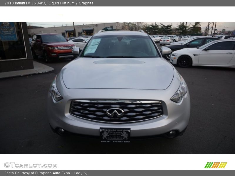 Liquid Platinum / Graphite 2010 Infiniti FX 35 AWD