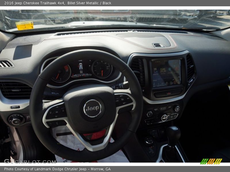 Billet Silver Metallic / Black 2016 Jeep Cherokee Trailhawk 4x4
