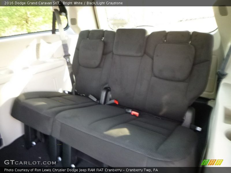 Bright White / Black/Light Graystone 2016 Dodge Grand Caravan SXT