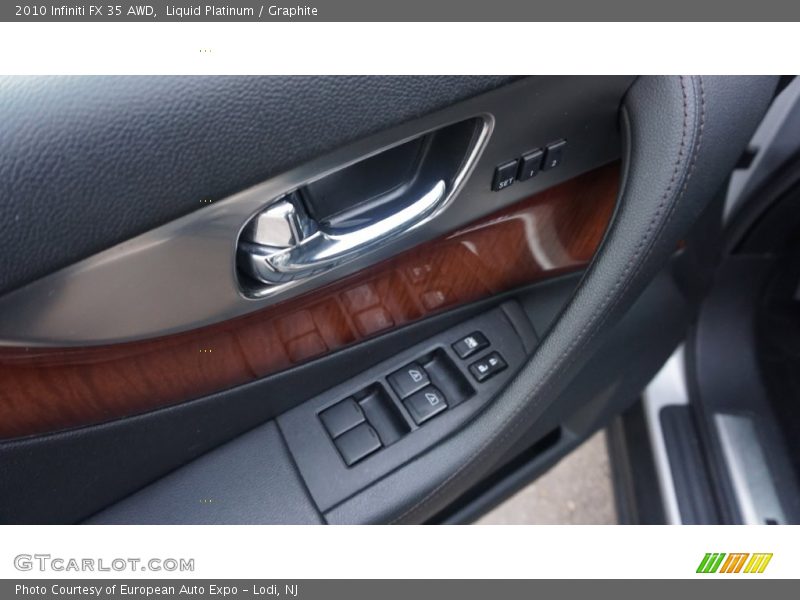 Liquid Platinum / Graphite 2010 Infiniti FX 35 AWD