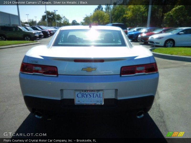 Silver Ice Metallic / Black 2014 Chevrolet Camaro LT Coupe