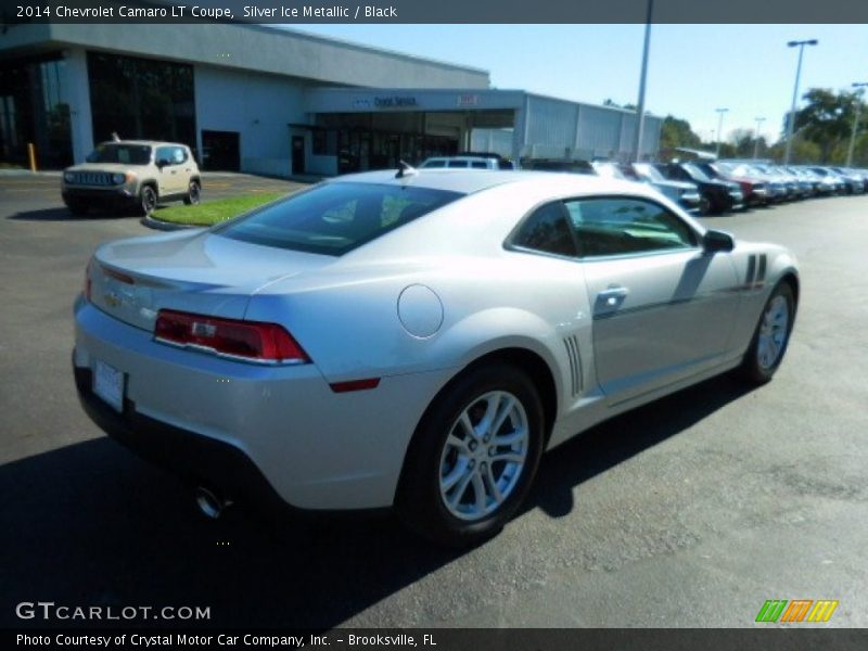 Silver Ice Metallic / Black 2014 Chevrolet Camaro LT Coupe