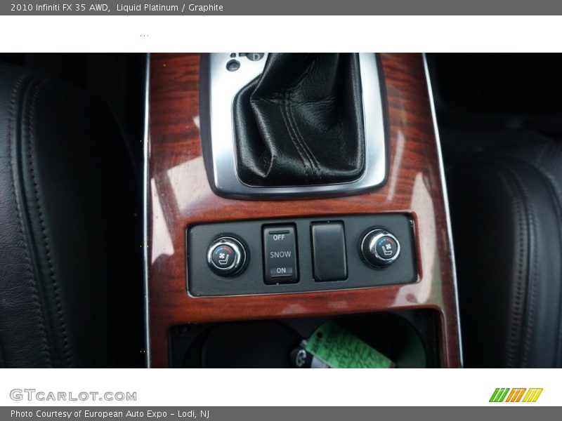 Liquid Platinum / Graphite 2010 Infiniti FX 35 AWD