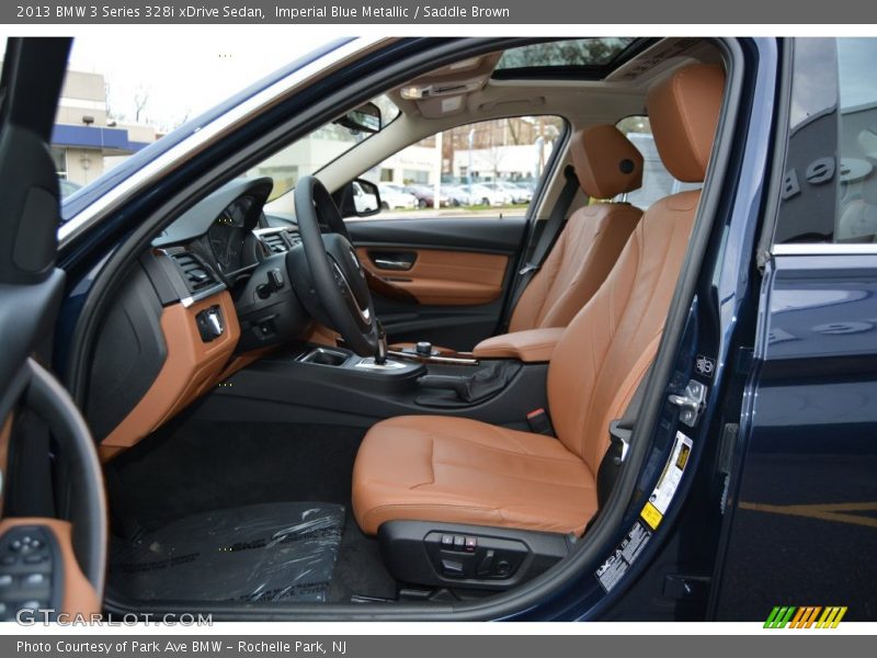 Front Seat of 2013 3 Series 328i xDrive Sedan