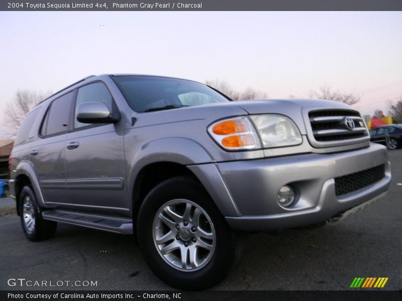 Phantom Gray Pearl / Charcoal 2004 Toyota Sequoia Limited 4x4