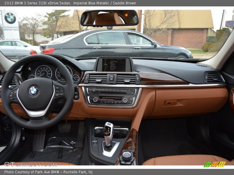 Imperial Blue Metallic / Saddle Brown 2013 BMW 3 Series 328i xDrive Sedan