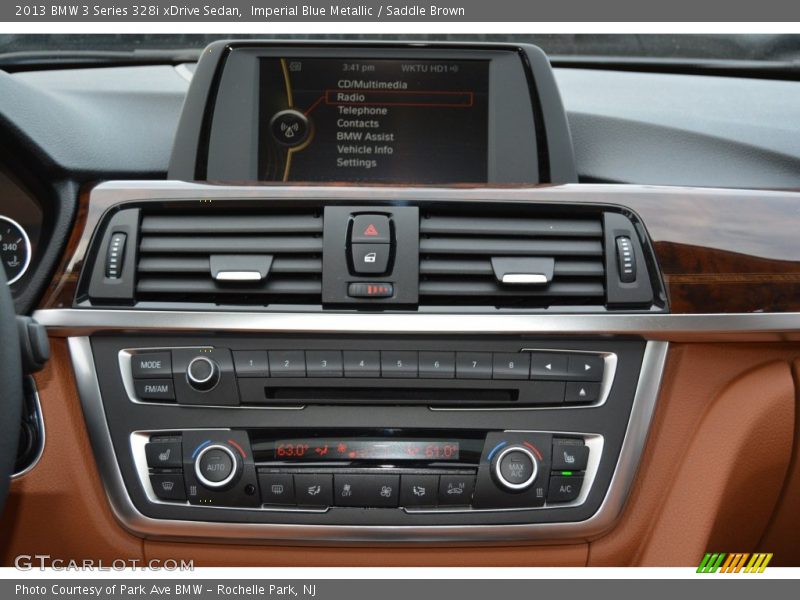 Imperial Blue Metallic / Saddle Brown 2013 BMW 3 Series 328i xDrive Sedan