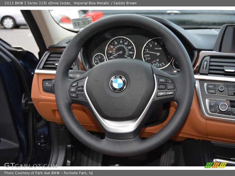 Imperial Blue Metallic / Saddle Brown 2013 BMW 3 Series 328i xDrive Sedan