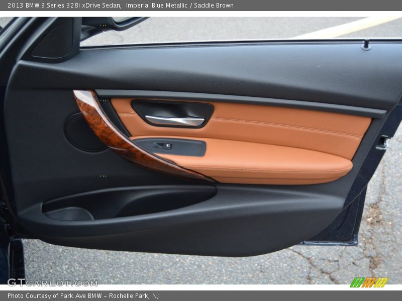 Imperial Blue Metallic / Saddle Brown 2013 BMW 3 Series 328i xDrive Sedan