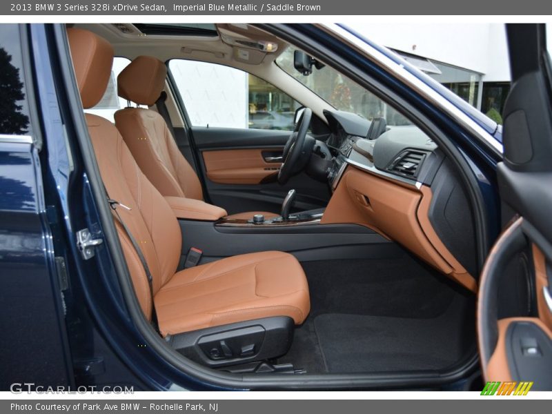 Imperial Blue Metallic / Saddle Brown 2013 BMW 3 Series 328i xDrive Sedan