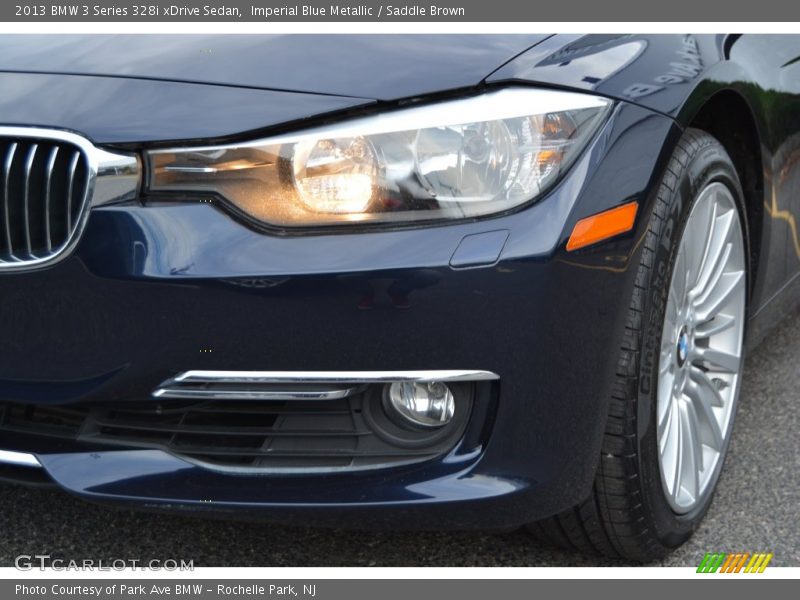 Imperial Blue Metallic / Saddle Brown 2013 BMW 3 Series 328i xDrive Sedan