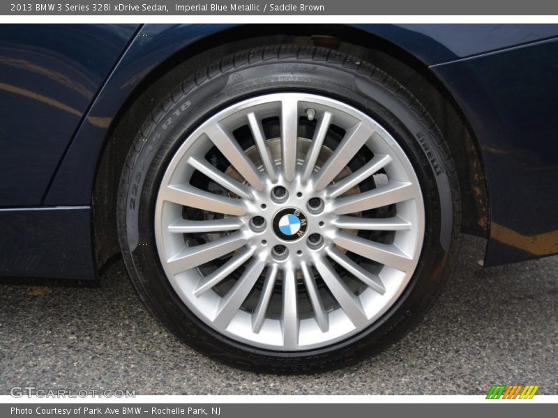 Imperial Blue Metallic / Saddle Brown 2013 BMW 3 Series 328i xDrive Sedan