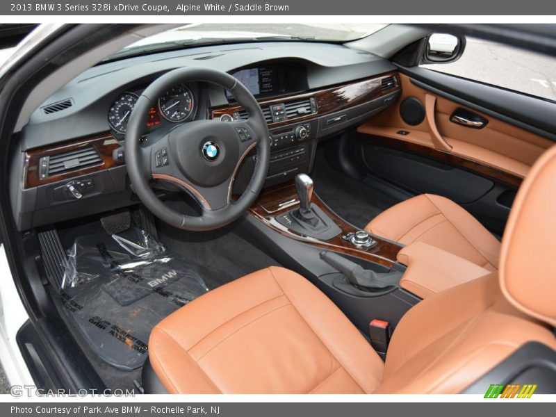  2013 3 Series 328i xDrive Coupe Saddle Brown Interior