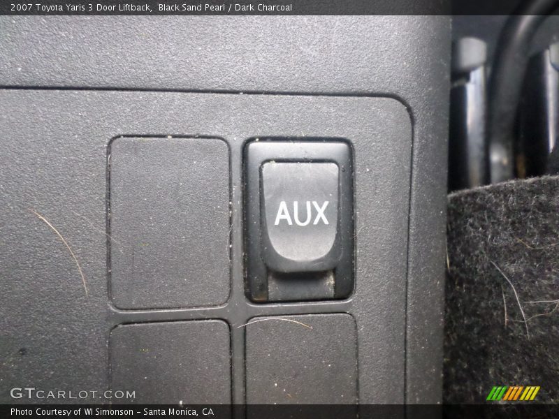 Black Sand Pearl / Dark Charcoal 2007 Toyota Yaris 3 Door Liftback