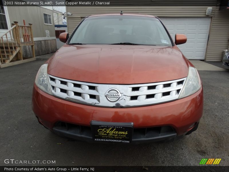 Sunlit Copper Metallic / Charcoal 2003 Nissan Murano SL AWD