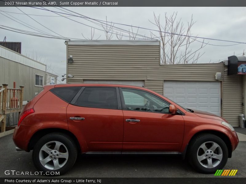 Sunlit Copper Metallic / Charcoal 2003 Nissan Murano SL AWD