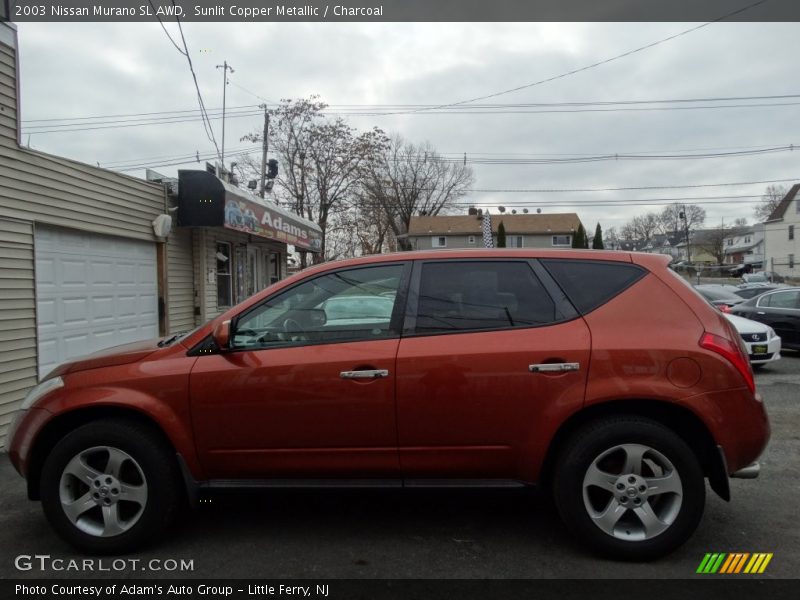 Sunlit Copper Metallic / Charcoal 2003 Nissan Murano SL AWD
