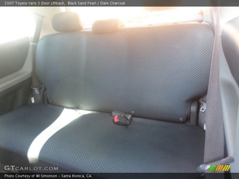 Black Sand Pearl / Dark Charcoal 2007 Toyota Yaris 3 Door Liftback