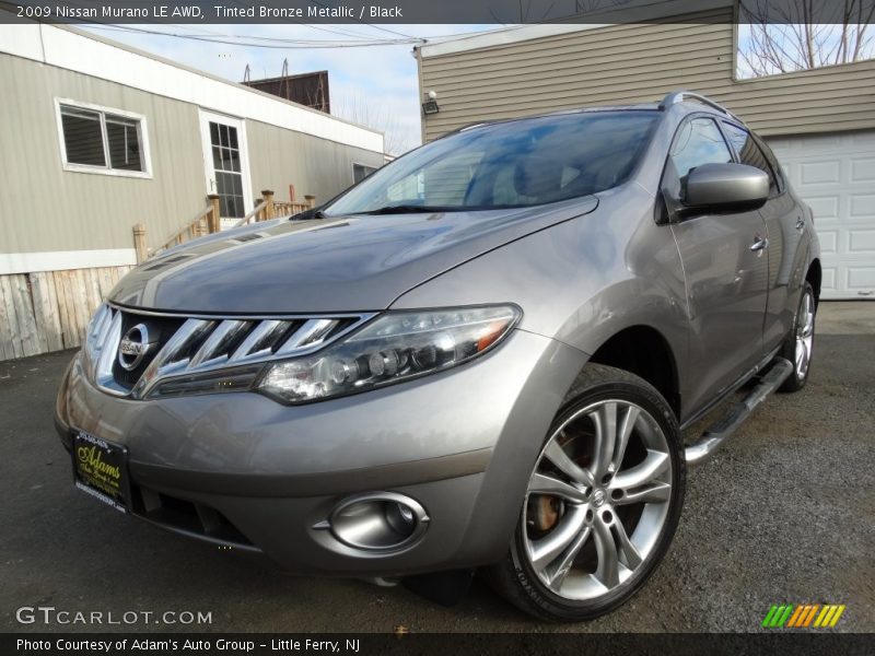 Tinted Bronze Metallic / Black 2009 Nissan Murano LE AWD