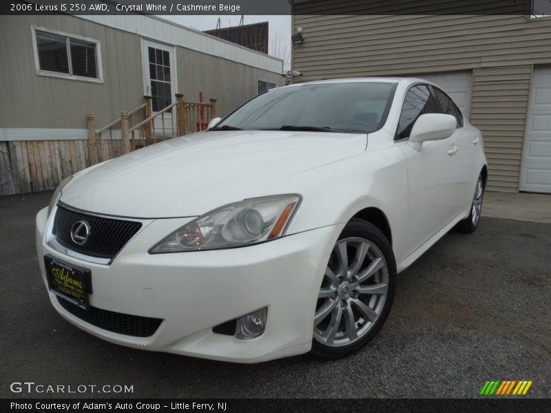 Crystal White / Cashmere Beige 2006 Lexus IS 250 AWD