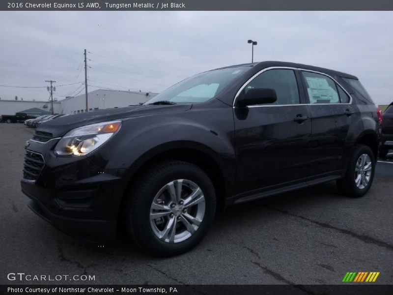 Tungsten Metallic / Jet Black 2016 Chevrolet Equinox LS AWD
