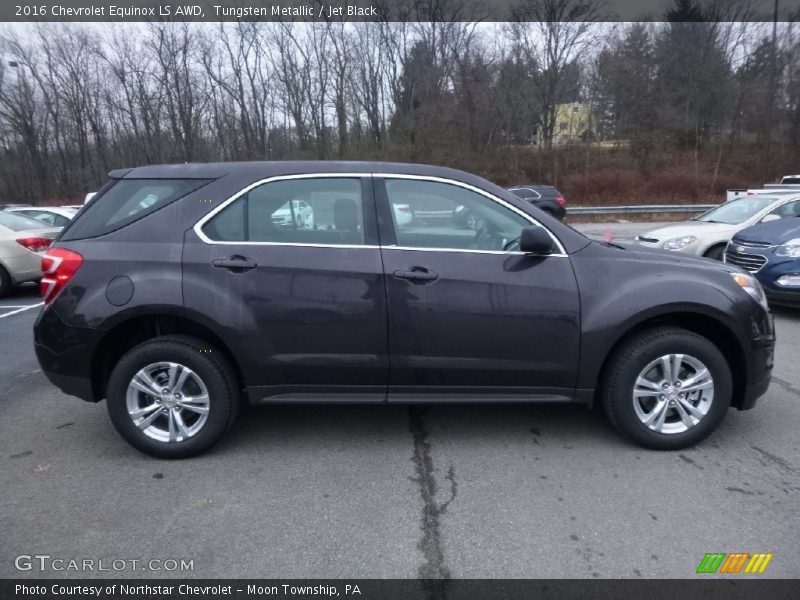 Tungsten Metallic / Jet Black 2016 Chevrolet Equinox LS AWD