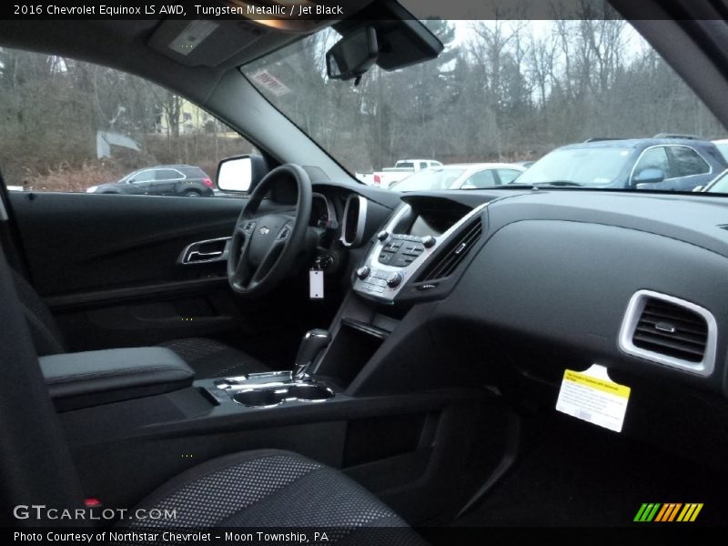 Tungsten Metallic / Jet Black 2016 Chevrolet Equinox LS AWD