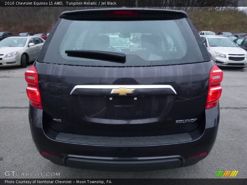 Tungsten Metallic / Jet Black 2016 Chevrolet Equinox LS AWD