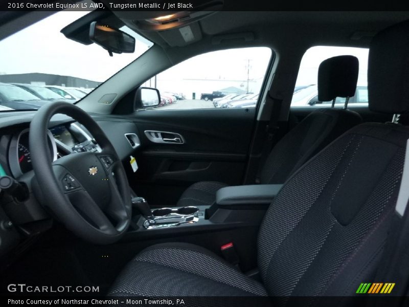 Tungsten Metallic / Jet Black 2016 Chevrolet Equinox LS AWD
