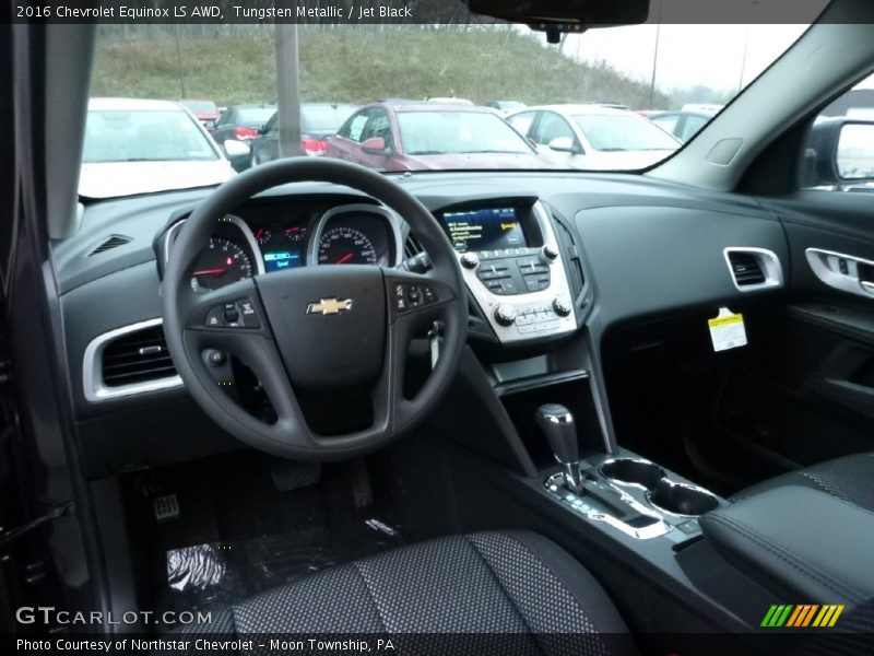 Tungsten Metallic / Jet Black 2016 Chevrolet Equinox LS AWD