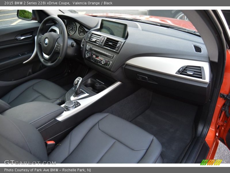 Valencia Orange / Black 2015 BMW 2 Series 228i xDrive Coupe