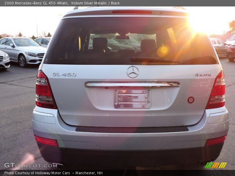 Iridium Silver Metallic / Black 2009 Mercedes-Benz GL 450 4Matic