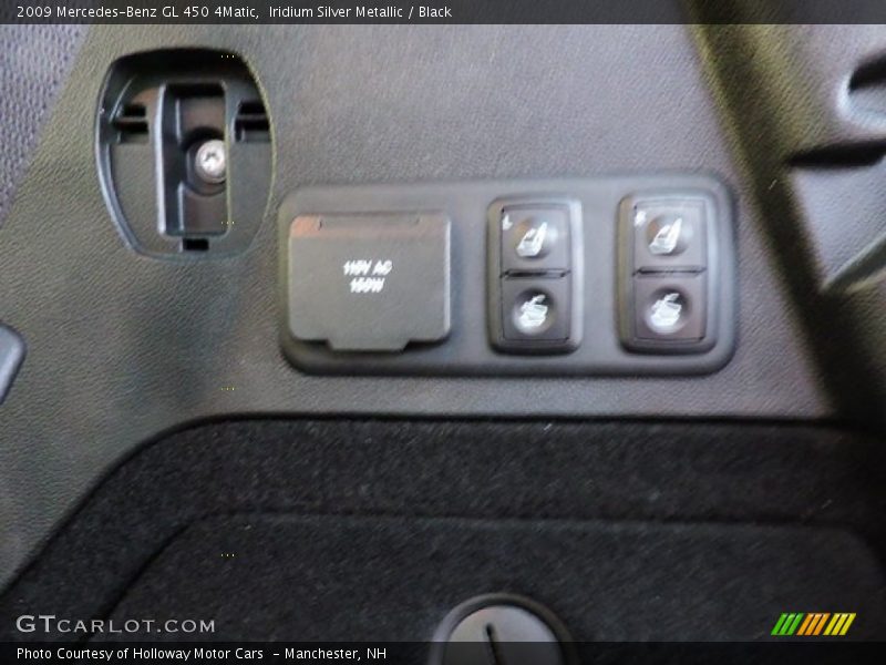 Iridium Silver Metallic / Black 2009 Mercedes-Benz GL 450 4Matic