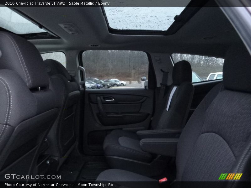 Sable Metallic / Ebony 2016 Chevrolet Traverse LT AWD