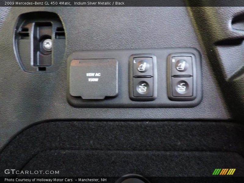 Iridium Silver Metallic / Black 2009 Mercedes-Benz GL 450 4Matic